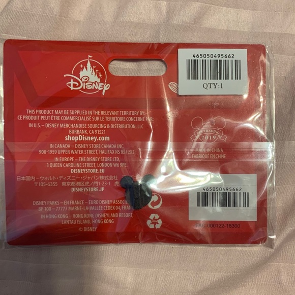 Disney Mickey and Minnie Matching Pin Set - Picture 2 of 6